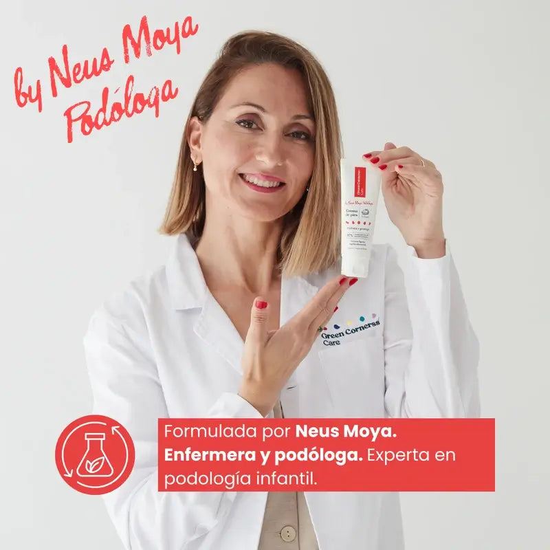 Green Cornerss Crème pour les pieds à la tomate, 75 ml