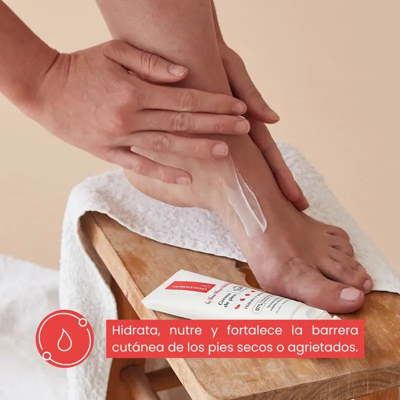 Green Cornerss Crème pour les pieds à la tomate, 75 ml