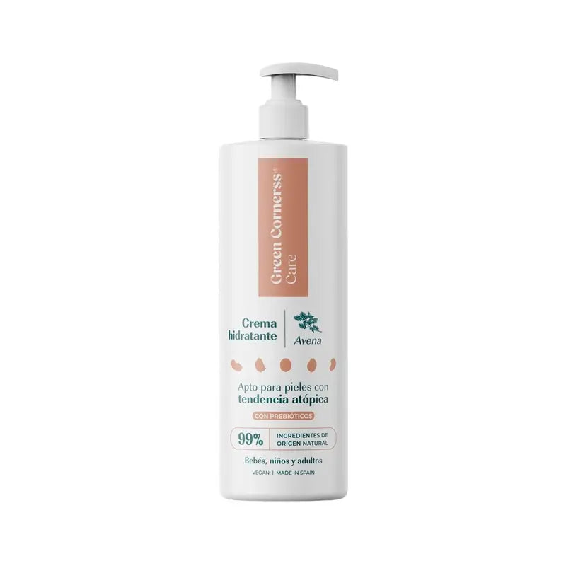 Crème hydratante à l'avoine de Green Corners, 280 ml