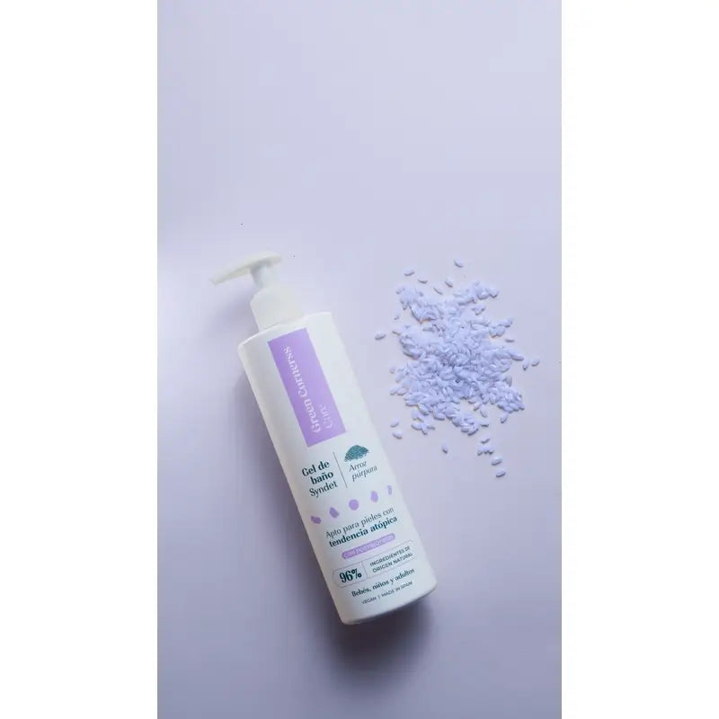 Green Cornerss Gel de bain au riz violet, 400 ml