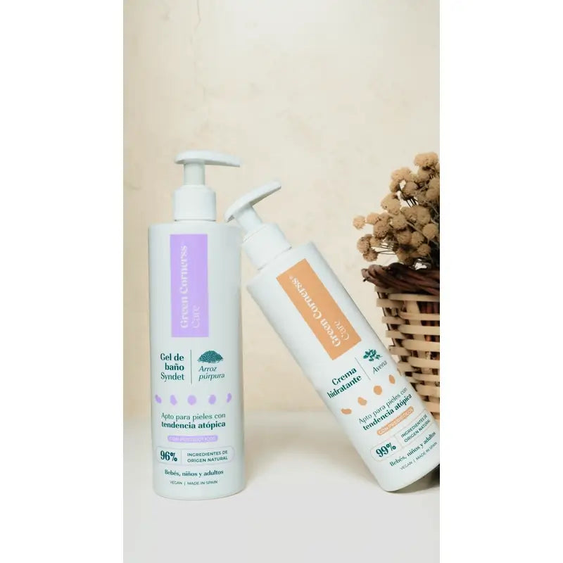 Green Cornerss Gel de bain au riz violet, 400 ml