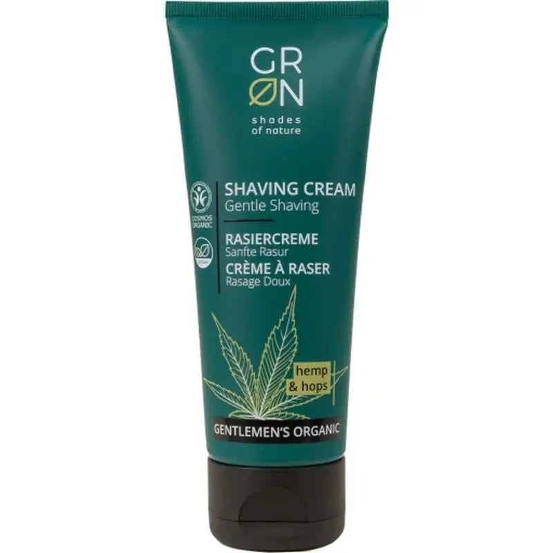 Grn Crème à raser chanvre et houblon 75Ml.