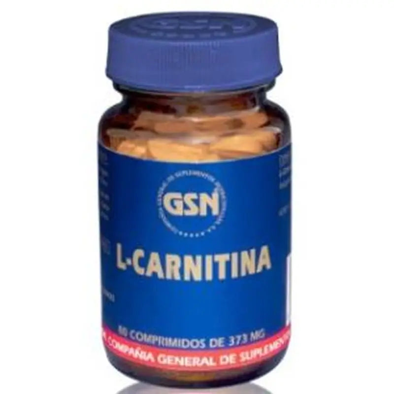 Gsn L-Carnitine 373Mg. 80 Tablets