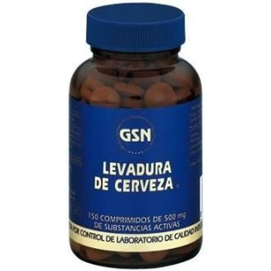 Gsn Brewer's Yeast 150 Tablets 500 Mg.