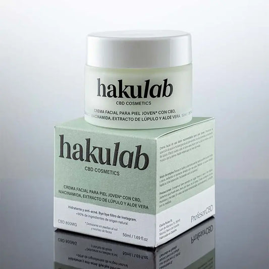 Hakulab Moisturising Face Cream For Young Skin With Cbd , 50 ml