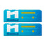 Pommade protectrice pour couches Halibut Dermoh, paquet de 2 x 45 gr