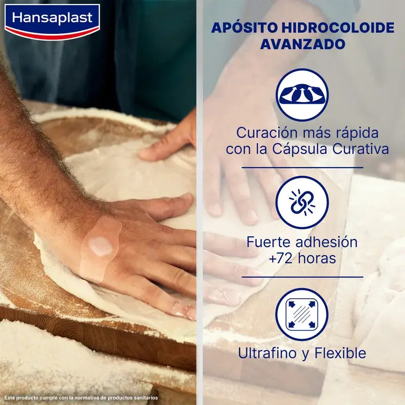 Hansaplast Second Skin Protection Regular, 6 pièces