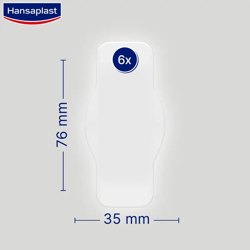 Hansaplast Second Skin Protection Regular, 6 pièces