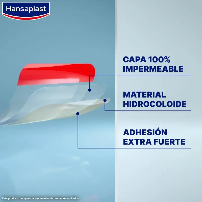 Hansaplast Second Skin Protection Regular, 6 pièces
