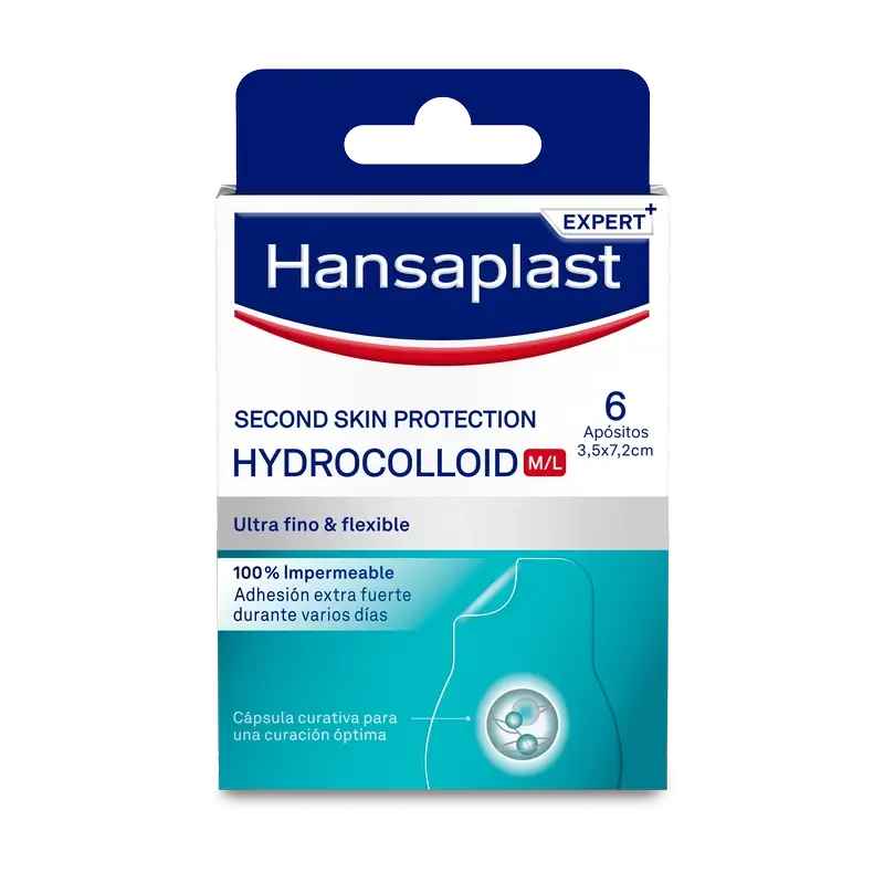 Hansaplast Second Skin Protection Regular, 6 pièces
