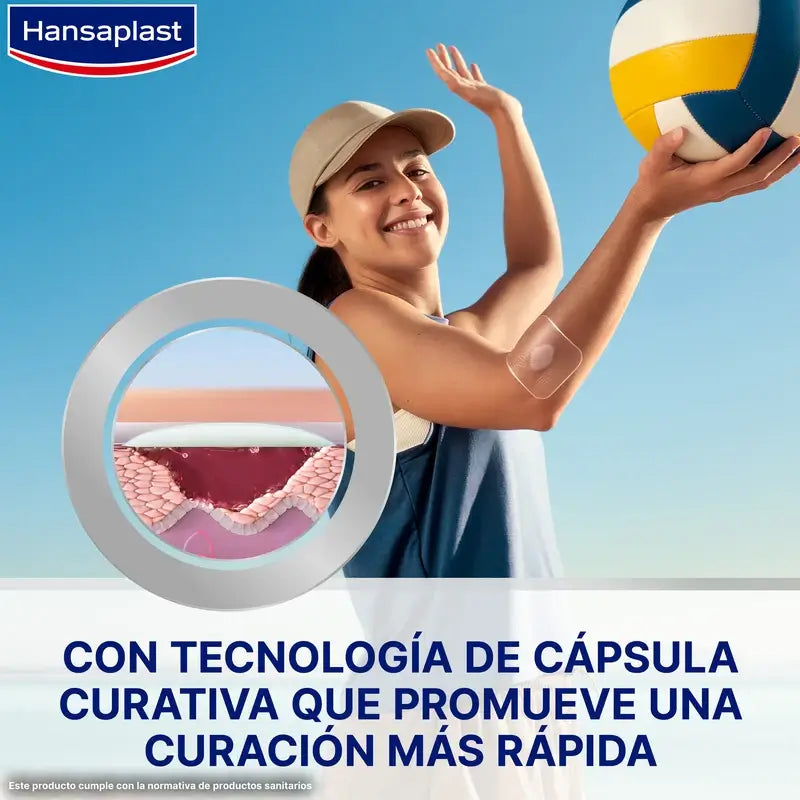 Hansaplast Second Skin Protection Xl, 3 unités