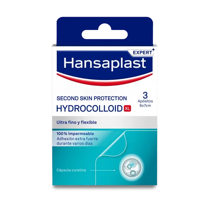 Hansaplast Second Skin Protection Xl, 3 unités