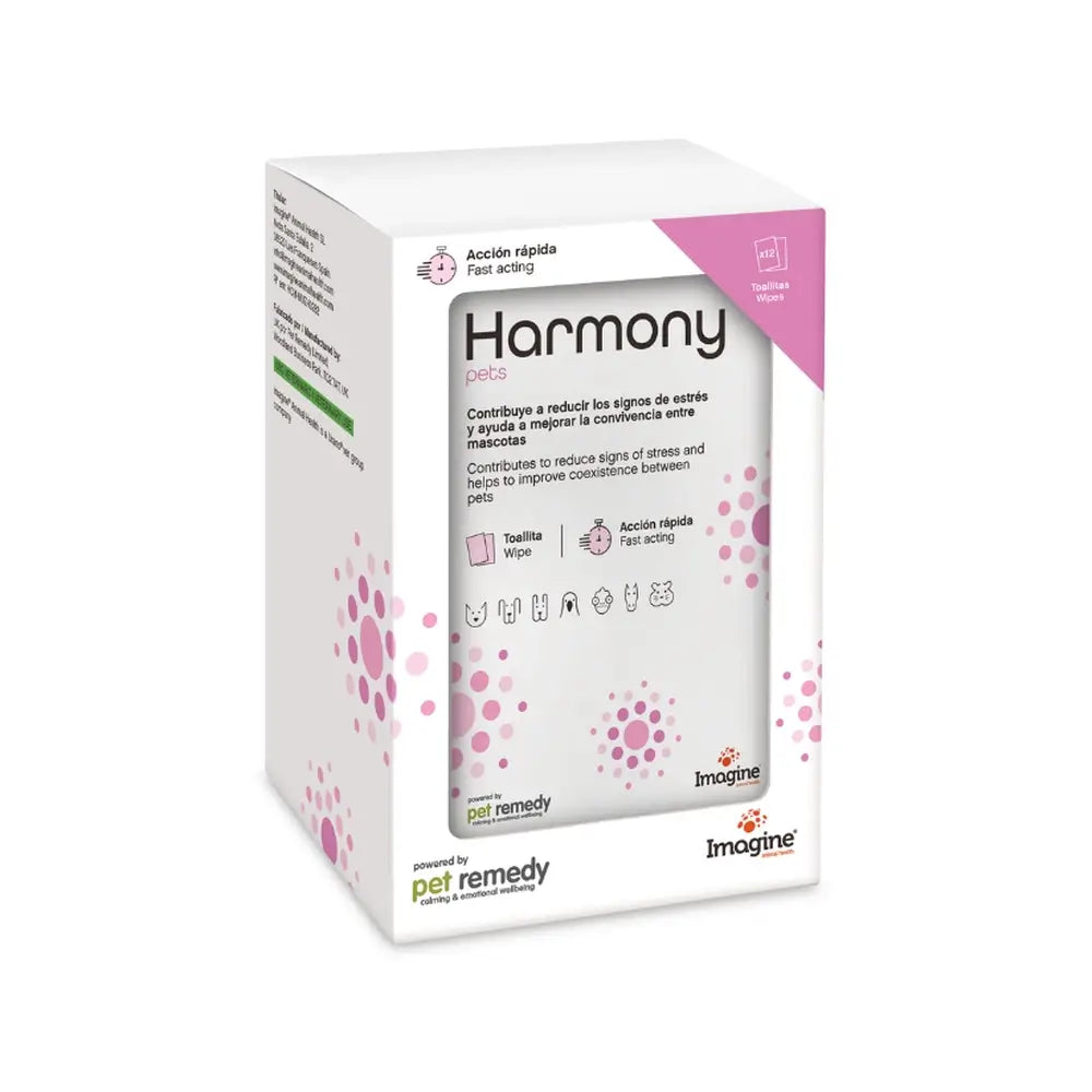 Harmony Pets Harmony Pets - Lingettes apaisantes 12Pcs