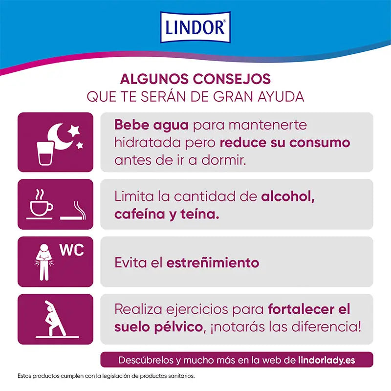 Lindor Lady Pad Normal 3 Gouttes