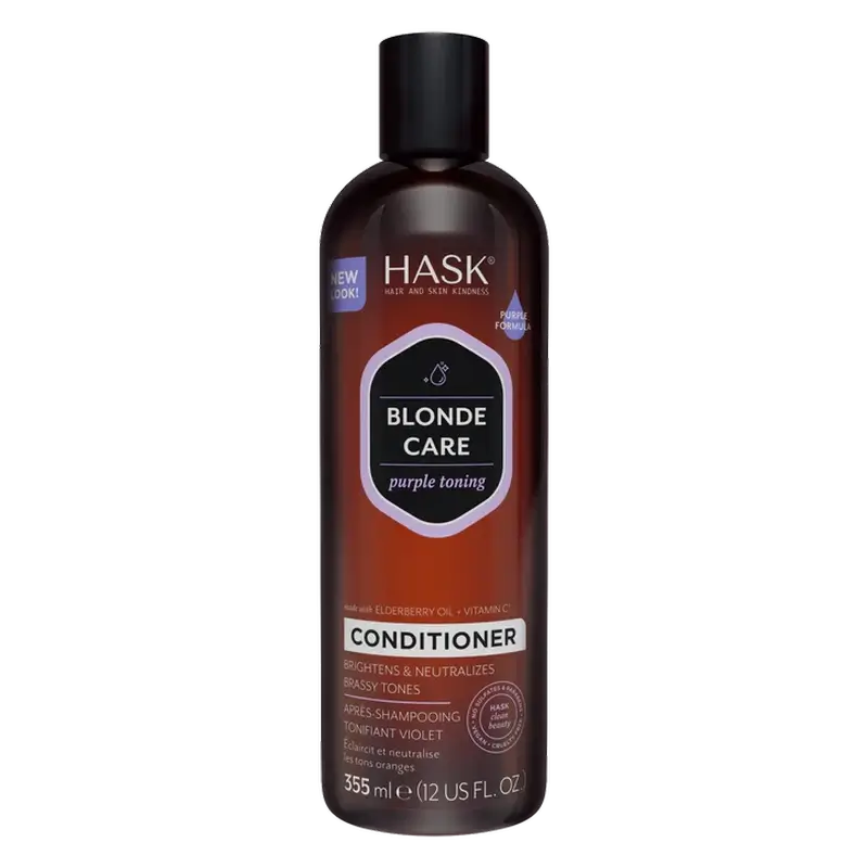 Hask Blonde Care Conditioner, 355 ml