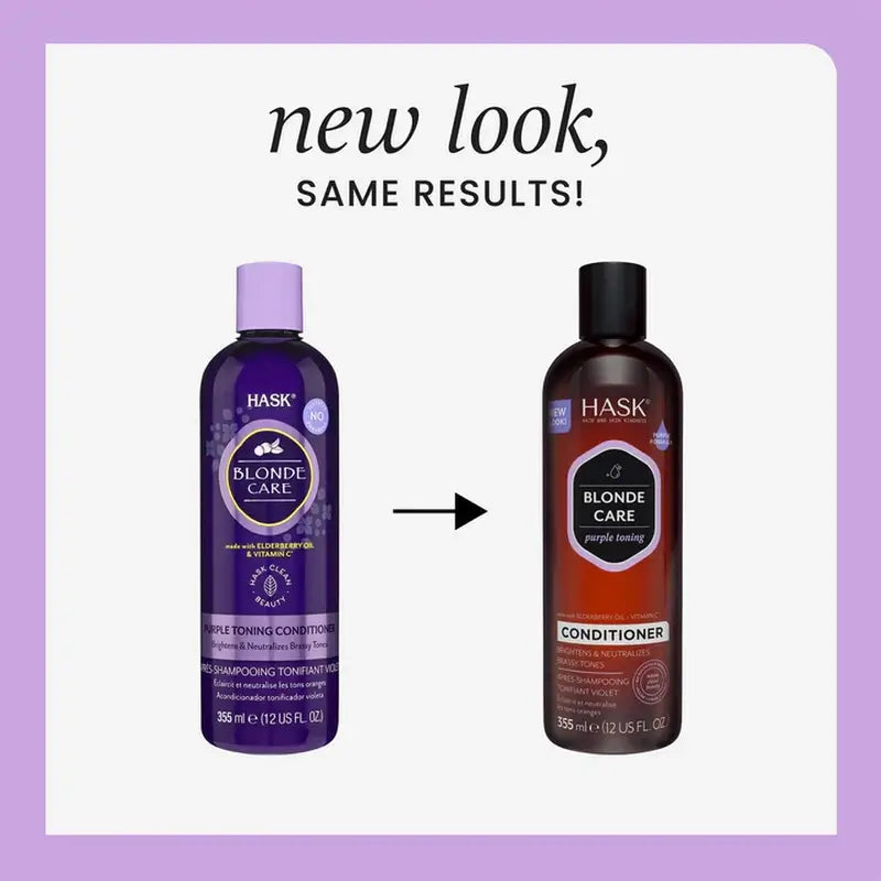 Hask Blonde Care Conditioner, 355 ml