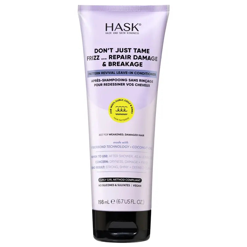 Hask Texture No Rinse Anti-Frizz Conditioner , 198 ml