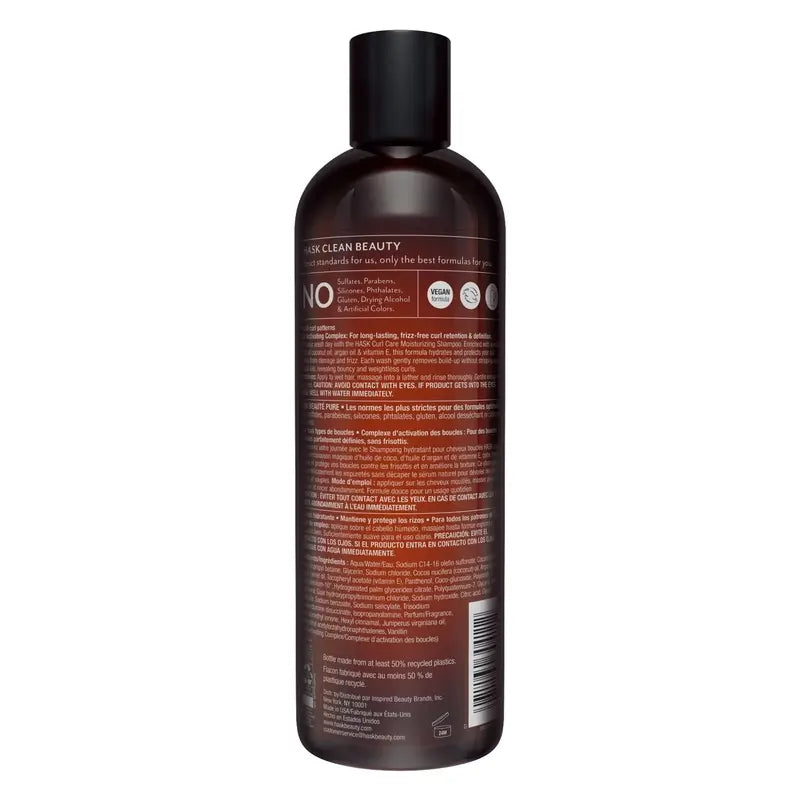 Hask Curl Care Perfect Curls Shampoo, 355 ml