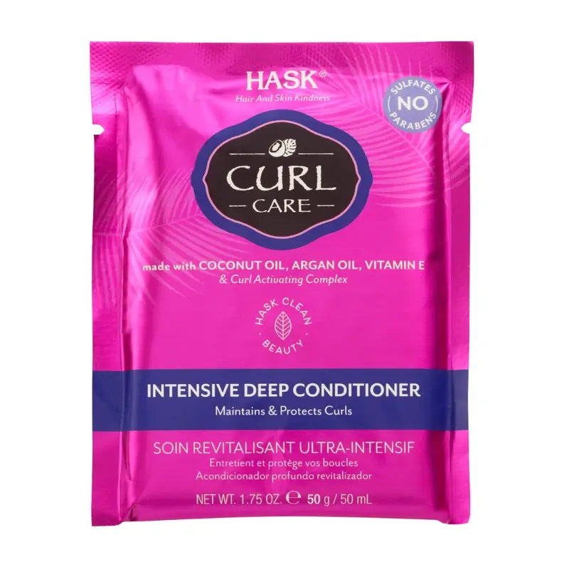 Hask Perfect Curls Masque de soin des boucles, 50 gr