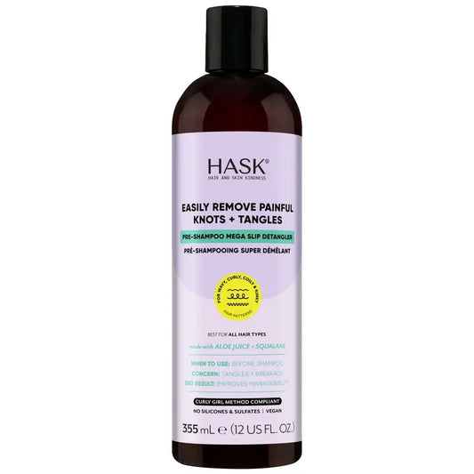 Pré-shampooing démêlant Hask Texture, 355 ml