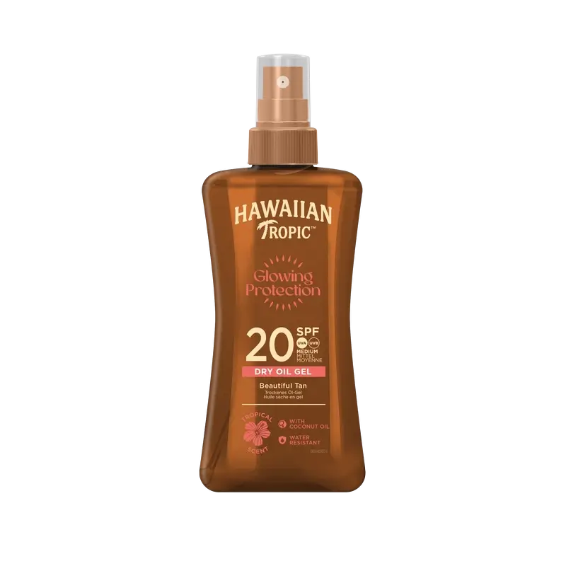 Hawaiian Tropic Ht Glowing Oil Spf20, 200Ml