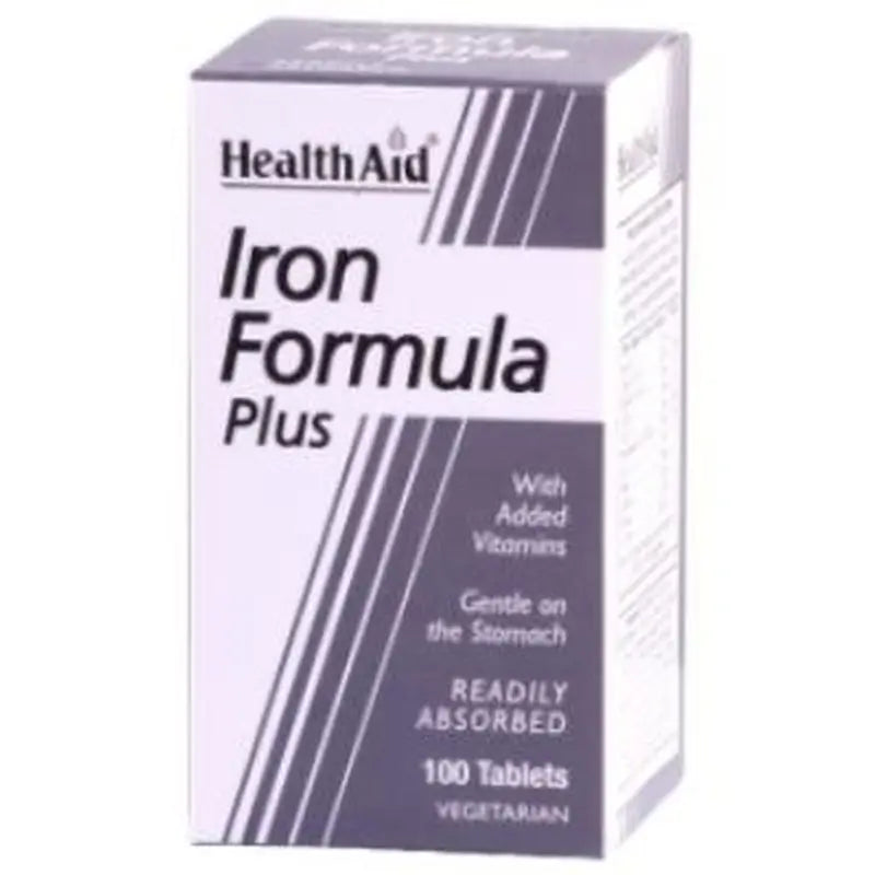 Health Aid Iron Complex (Iron Formula) 100Comp.