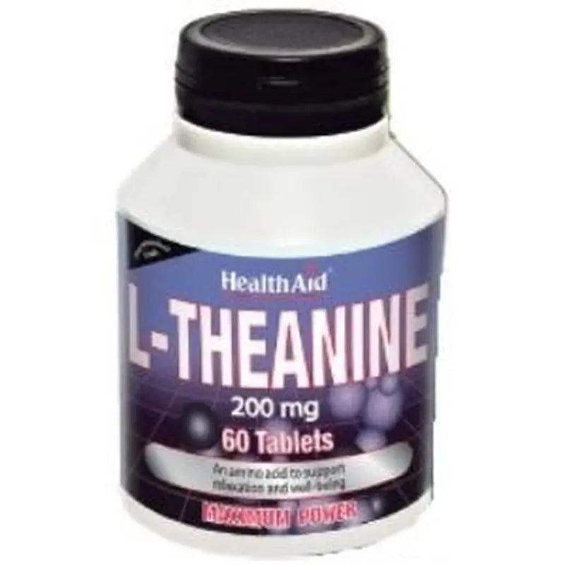 Health Aid L-Theanine 200Mg. 60Comp.