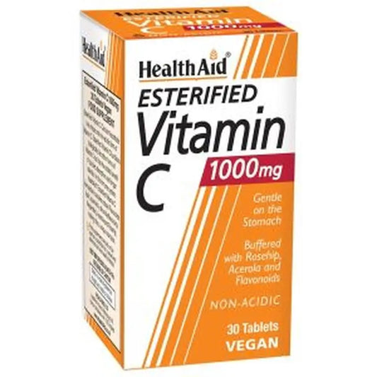 Healthaid Vitamine C Estérifiée 1,000 Mg, 30 comprimés