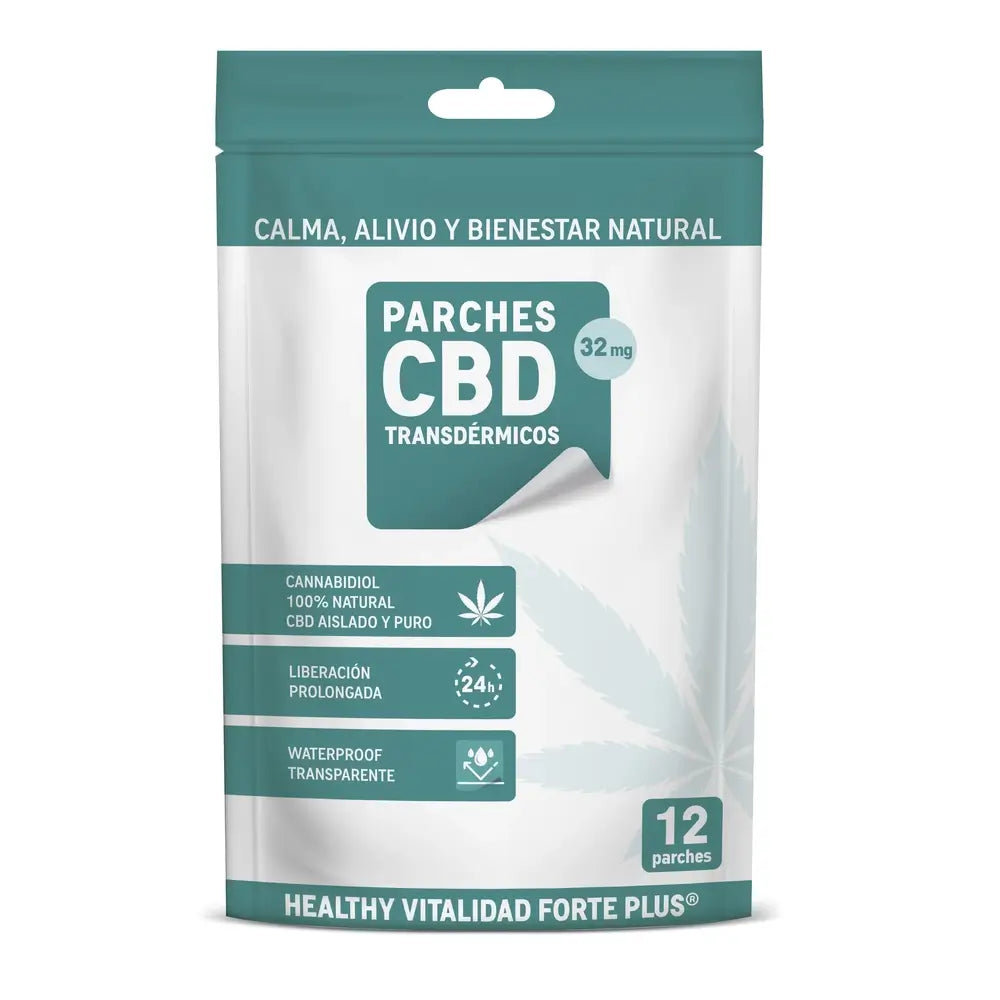 Healthy Vitalidad Forte Plus Healthy Vitalidad Forte Plus Cbd Patches 12Ud.