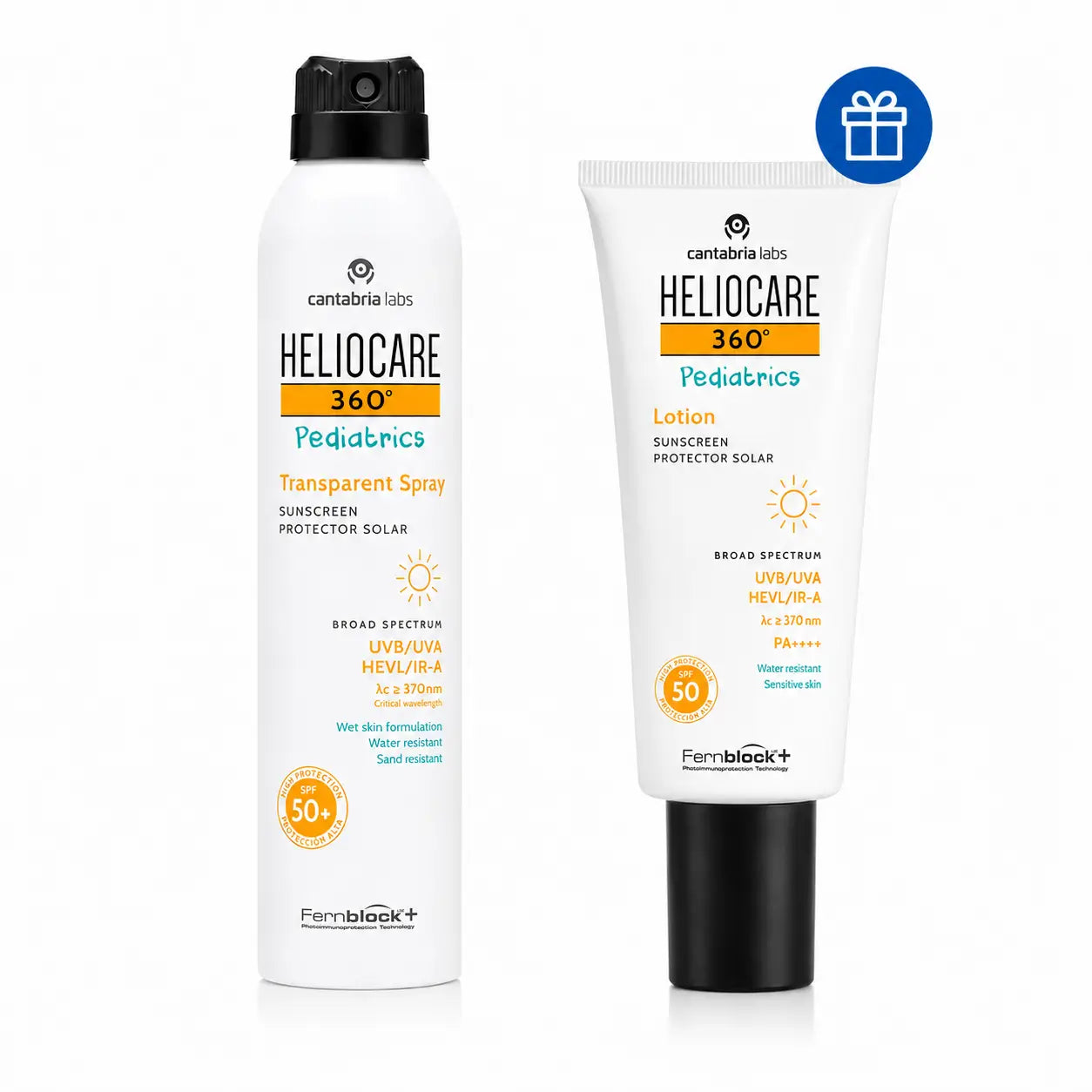 Heliocare 360º Pediatrics Spray Transparent Spf50+ 200 Ml