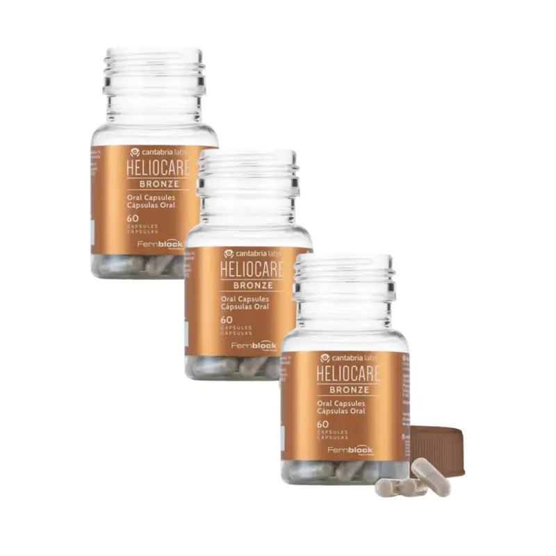 Heliocare Oral Bronze, 3X60 Capsules