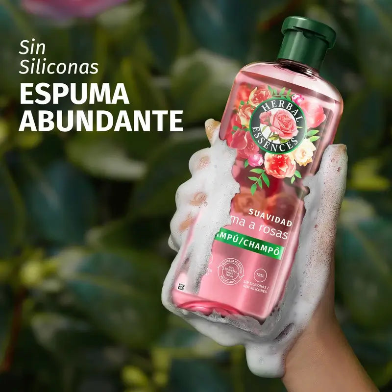 Herbal Essences Shampooing à la rose 350 ml