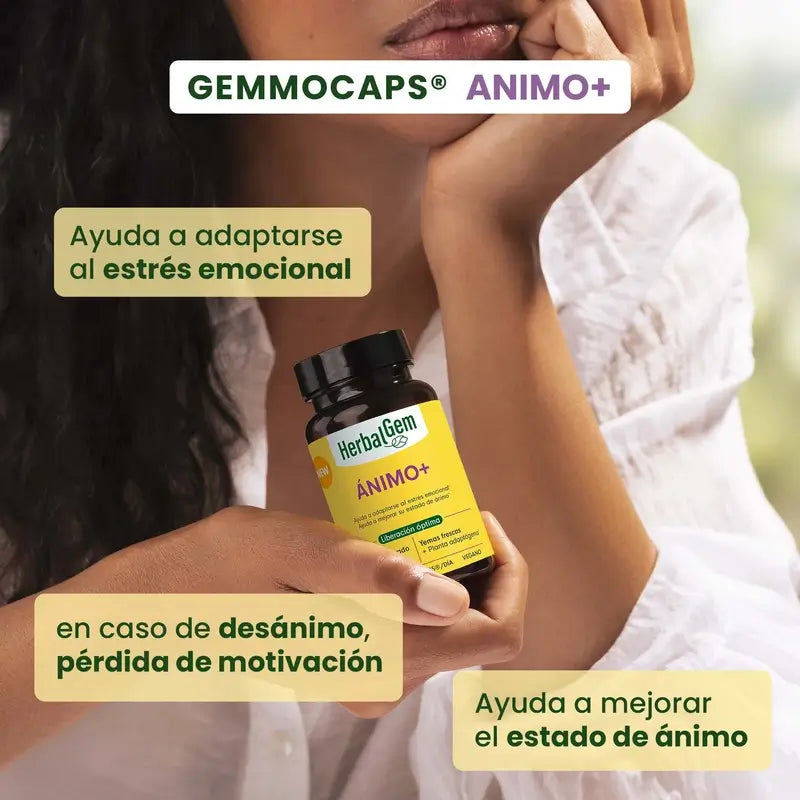 Herbalgem Gemmocaps Stress Protect Mood +, 30 gélules