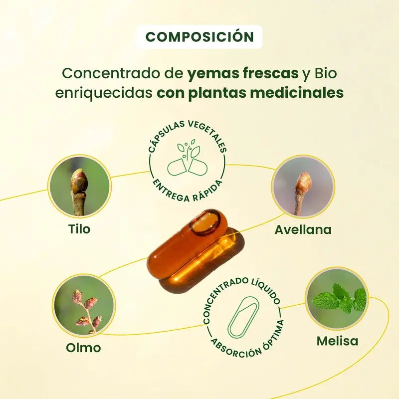 Herbalgem Gemmocaps Stress Protect Soil, 30 gélules