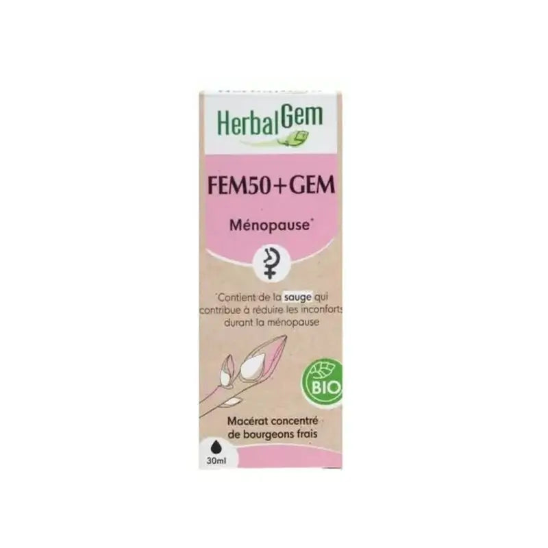 Herbalgem Fem50+ Gouttes, 30ml