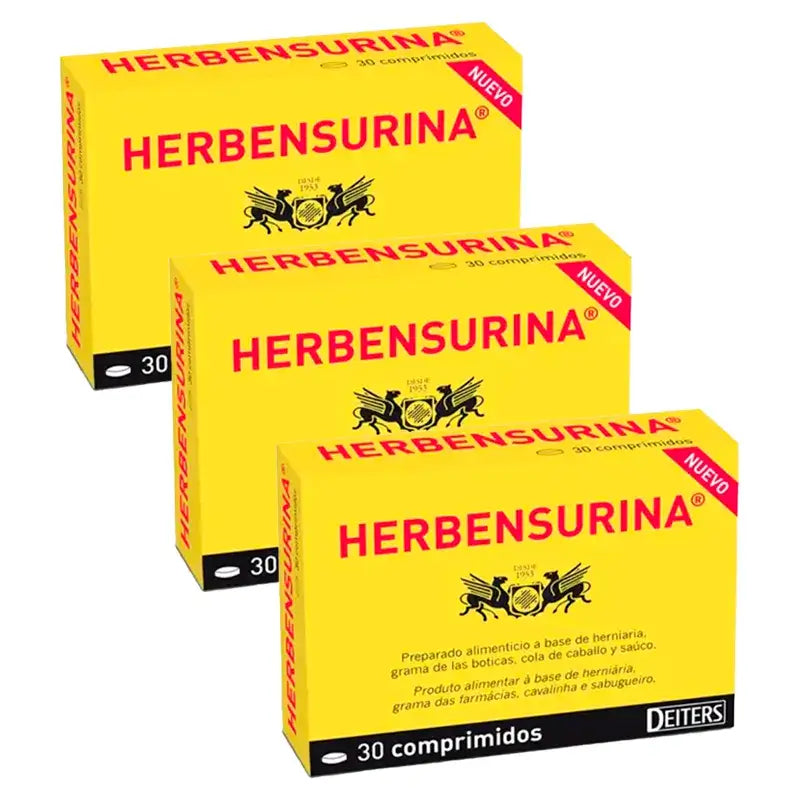 Herbensurin Renal, Pack 3 x 30 comprimés