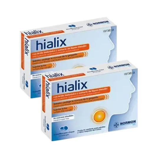 Hialix , 2X24 comprimés à sucer