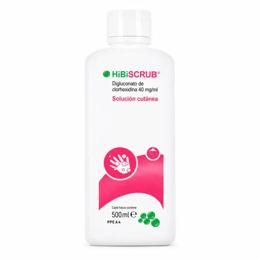 Hibiscrub 40 mg/ml solution cutanée, 500 ml