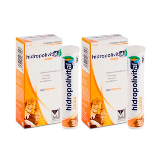 Hidropolivital Junior Duplo Complément alimentaire 2 x 40 comprimés à croquer