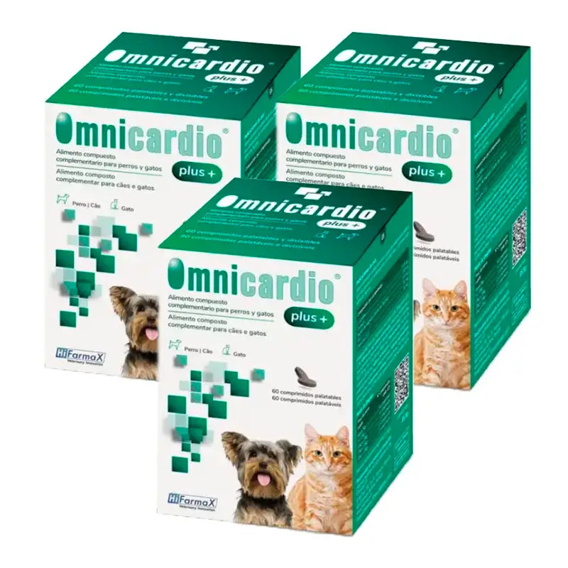 Omnicardio Plus, Pack 3 x 60 Comprimés