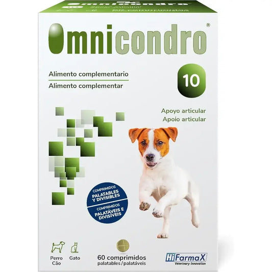 Omnicondro 10 Chondroprotecteur Chiens 60 comprimés