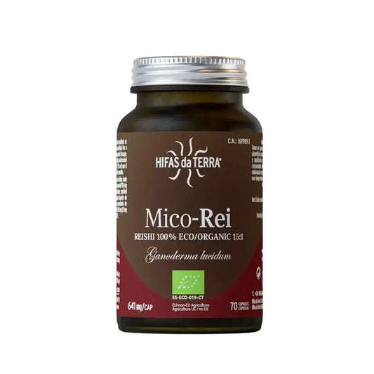 Hyphae Da T Mico-Five Rei Reishi Extract Crystal Jar , 70 gélules