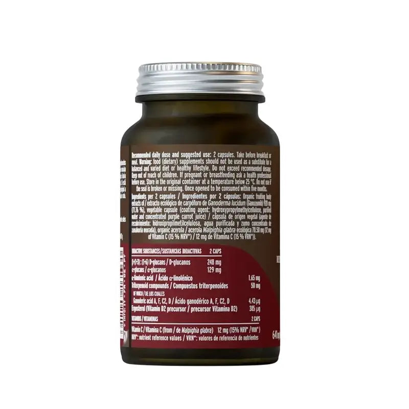 Hyphae Da T Mico-Five Rei Reishi Extract Crystal Jar , 70 gélules