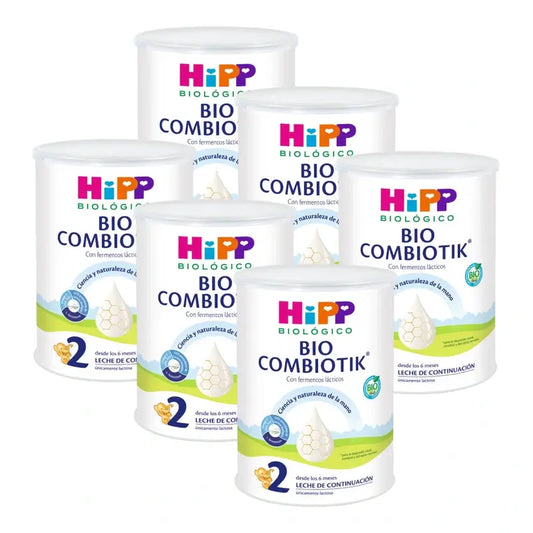 Hipp Combiotik 2, lait maternisé, paquet de 6 x 800 g
