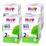 Lait Hipp 2 Bio, paquet de 4 x 600 g