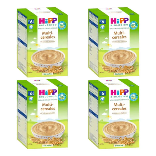 Hipp  Multicéréales Bio, lot de 4 x 400 g