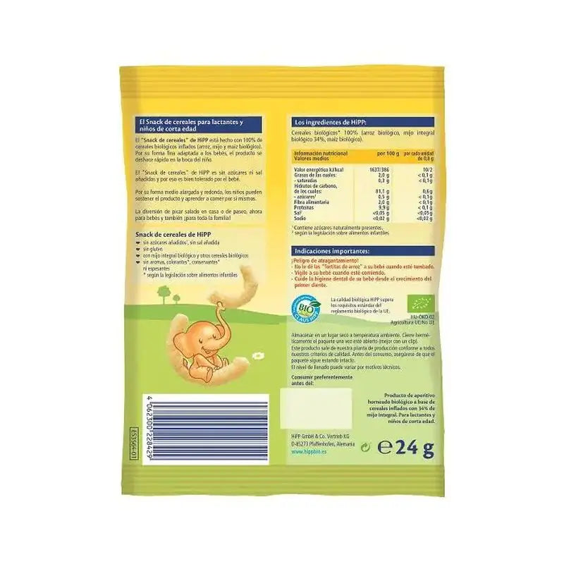 Hipp Bio Snack Céréales à grignoter, 30g