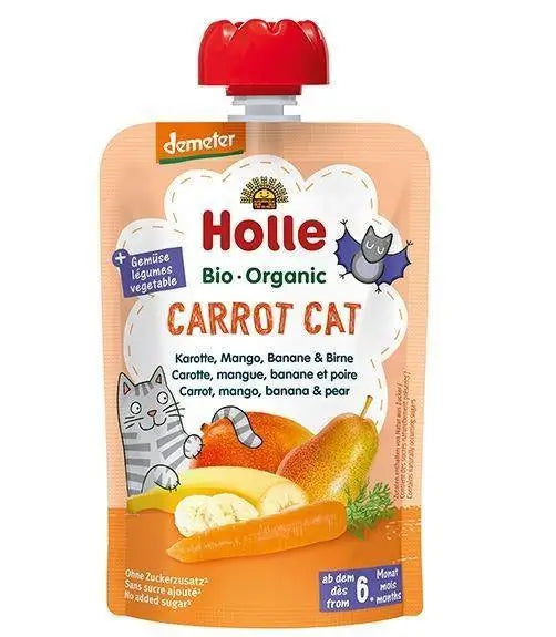 Carrot, Mango, Banana and Pear Holle Pouche