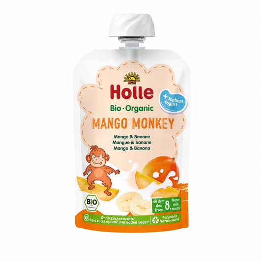 Holle Smoothie Mango Monke Mango With Yoghurt 8Months 85Gr.