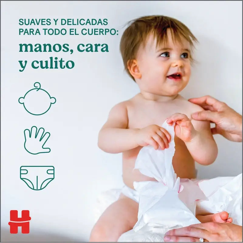 Huggies All Over Clean Wipes , 56 pcs.